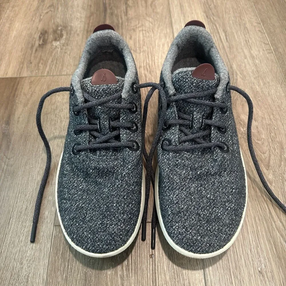 Allbirds Wool Runner Sneakers Grey Men's Shoes Size 11